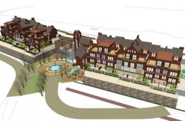 Sketchup别墅模型|联排别墅，叠拼别墅，英式古典风格-BIM建筑网