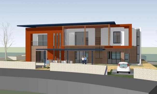 Sketchup别墅模型|独栋别墅，现代风格