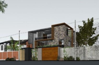 Sketchup别墅模型|独栋别墅，现代风格-BIM建筑网