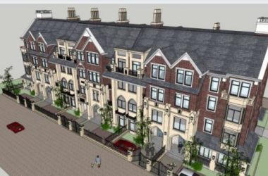 Sketchup别墅模型|联排别墅，古典风格-BIM建筑网