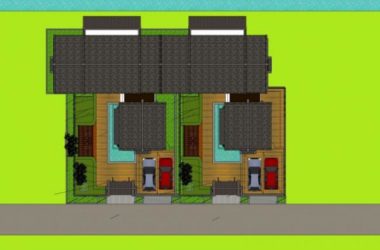 Sketchup别墅模型|独栋别墅，中式风格-BIM建筑网