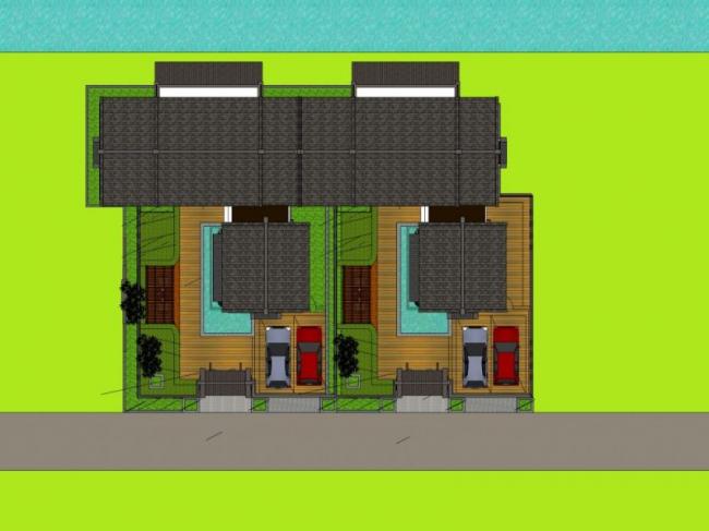 Sketchup别墅模型|独栋别墅，中式风格