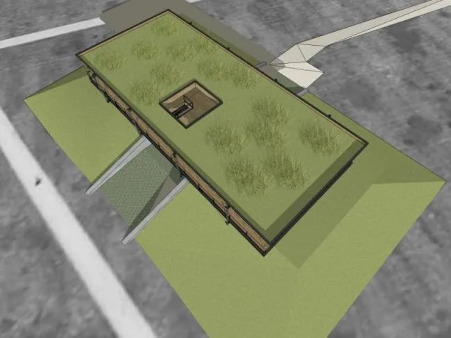 Sketchup别墅模型|独栋别墅，现代风格