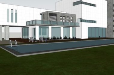 Sketchup别墅模型|独栋别墅，现代风格-BIM建筑网