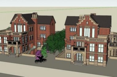 Sketchup别墅模型|独栋别墅，古典风格，英式风格-BIM建筑网