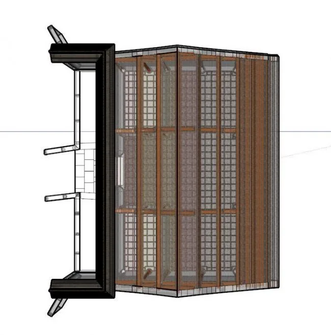 Sketchup别墅模型|南方穿斗式古建，中式风格