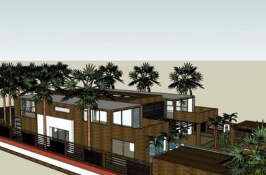 Sketchup别墅模型|独栋别墅，现代风格-BIM建筑网