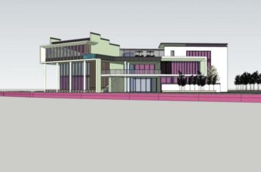 Sketchup别墅模型|独栋别墅，现代风格-BIM建筑网