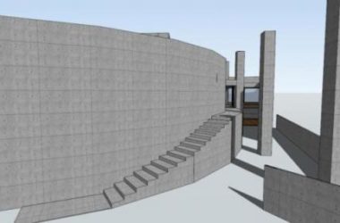 Sketchup别墅模型|独栋别墅,伊东邸尹东邸,现代风格,安藤忠雄-BIM建筑网