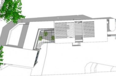 Sketchup别墅模型|独栋别墅，现代风格-BIM建筑网