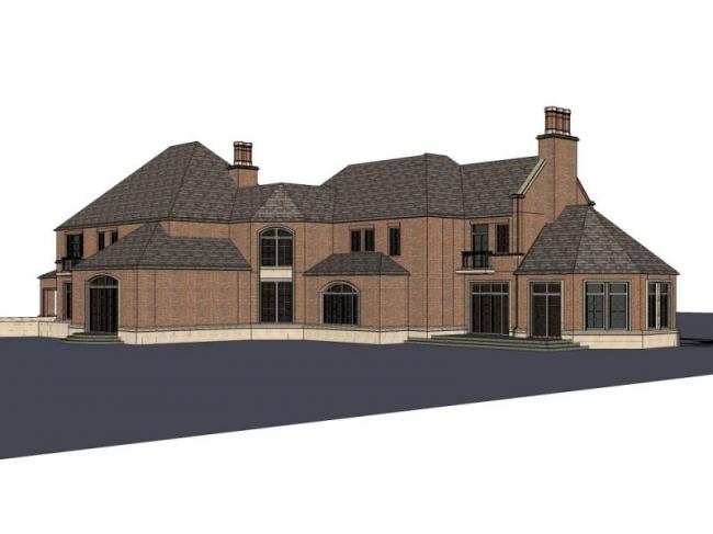 Sketchup别墅模型|独栋别墅，现代风格