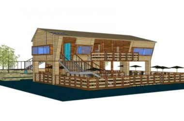 Sketchup别墅模型|独栋别墅，现代风格-BIM建筑网