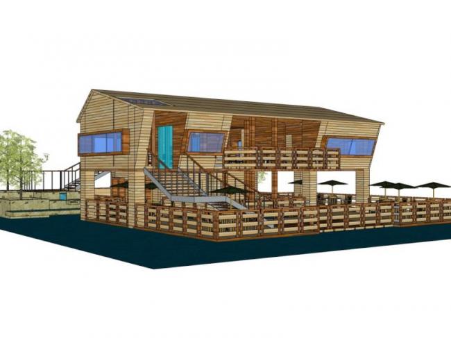 Sketchup别墅模型|独栋别墅，现代风格