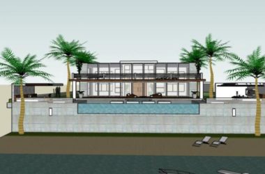 Sketchup别墅模型|独栋别墅，现代风格-BIM建筑网