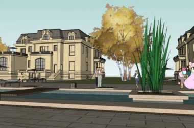 Sketchup别墅模型|独栋别墅，欧式古典风格-BIM建筑网