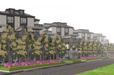 Sketchup别墅模型|双拼别墅，现代风格-BIM建筑网