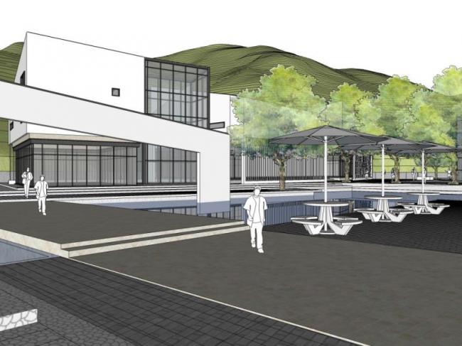 Sketchup别墅模型|别墅群，现代风格