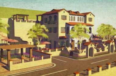 Sketchup别墅模型|联排别墅，西班牙风格-BIM建筑网