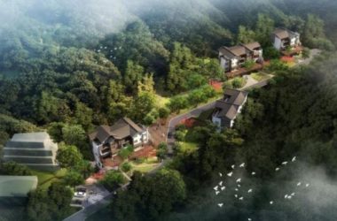 Sketchup别墅模型|独栋别墅群，中式风格-BIM建筑网