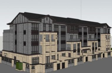 Sketchup别墅模型|联排别墅，中式风格-BIM建筑网