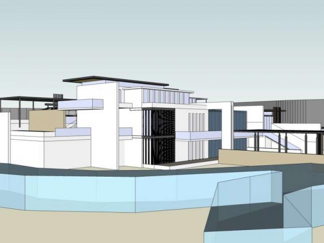Sketchup别墅模型|独栋别墅，现代风格
