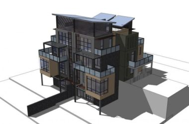 Sketchup别墅模型|别墅，现代风格，多层-BIM建筑网