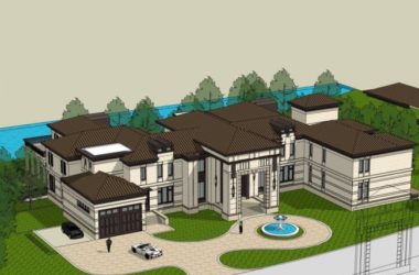 Sketchup别墅模型|独栋别墅，欧式别墅，古典风格-BIM建筑网