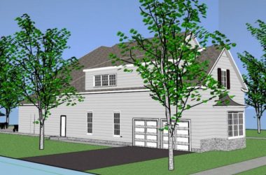 Sketchup别墅模型|独栋别墅，古典风格-BIM建筑网