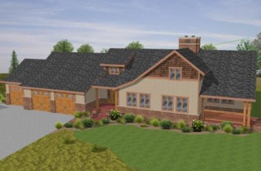 Sketchup别墅模型|独栋别墅，古典风格-BIM建筑网