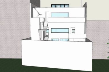 Sketchup别墅模型|普兰纳库斯住宅，别墅，现代风格-BIM建筑网