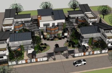 Sketchup别墅模型|别墅群，古典风格-BIM建筑网