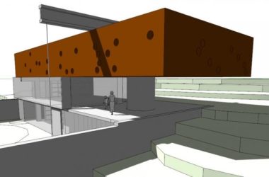Sketchup别墅模型|波尔多住宅，别墅，现代风格-BIM建筑网