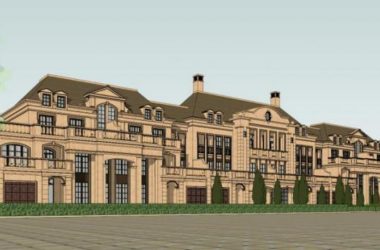 Sketchup别墅模型|联排别墅，古典风格，多层-BIM建筑网