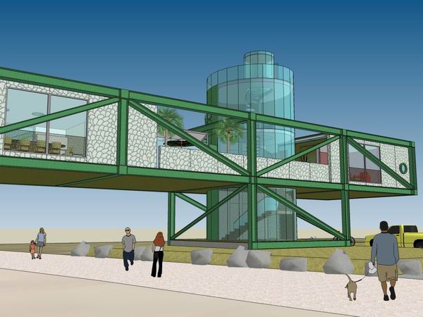 Sketchup别墅模型|独栋私人别墅，现代风格