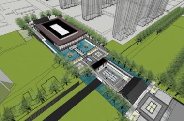 Sketchup商业模型|会所，现代风格，商业建筑-BIM建筑网