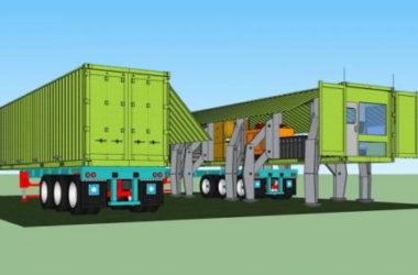 Sketchup住宅模型|集装箱式住宅，现代风格，居住建筑-BIM建筑网