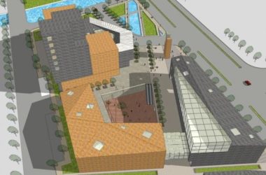 Sketchup商业模型|商业街，现代风格-BIM建筑网