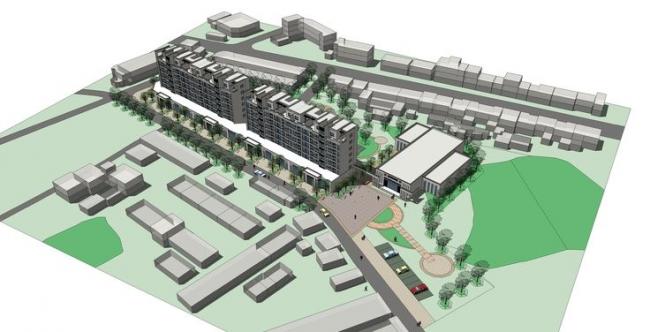 Sketchup住宅模型|多层住宅小区，中式风格，规划设计，居住建筑