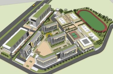 Sketchup学校模型|多层教学楼，学校，现代风格，中学校区规划设计，教育建筑-BIM建筑网