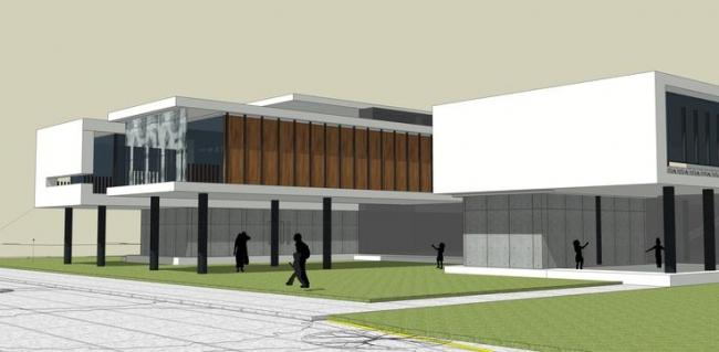 Sketchup学校模型|幼儿园，学校，教育建筑，现代风格