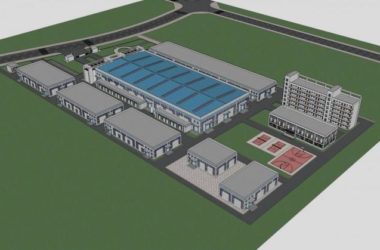 Sketchu工业厂房|多层厂房，办公楼，现代风格，工业建筑-BIM建筑网