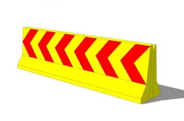 Sketchup素材模型|道路护栏，建筑构件-BIM建筑网