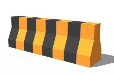 Sketchup素材模型|道路护栏，建筑构件-BIM建筑网