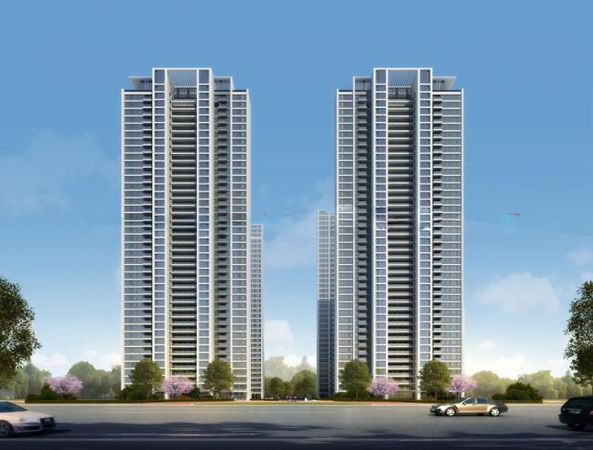 Sketchup住宅模型|超高层住宅，居住建筑，现代风格