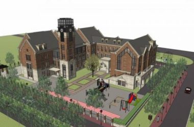 Sketchup学校模型|多层幼儿园，教育建筑，文教卫生，英式，古典风格-BIM建筑网