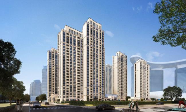 Sketchup住宅模型|高层住宅，居住建筑，现代风格