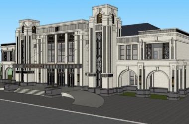 Sketchup商业模型|多层会所，商业建筑，西方新古典-BIM建筑网