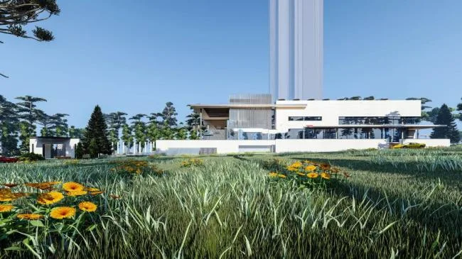 Sketchup商业模型|示范区，现代风格，商业建筑