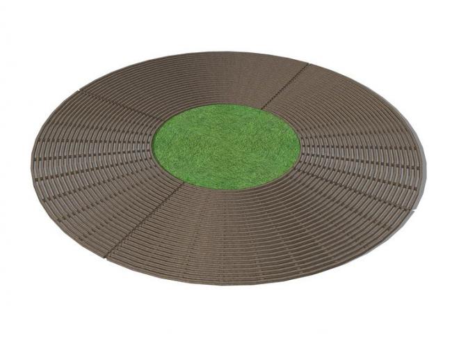 Sketchup素材模型|树池篦子，树篦子，景观