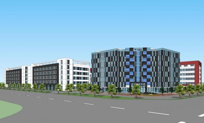 Sketchu工业厂房|多层厂房，厂区，办公楼，工业建筑